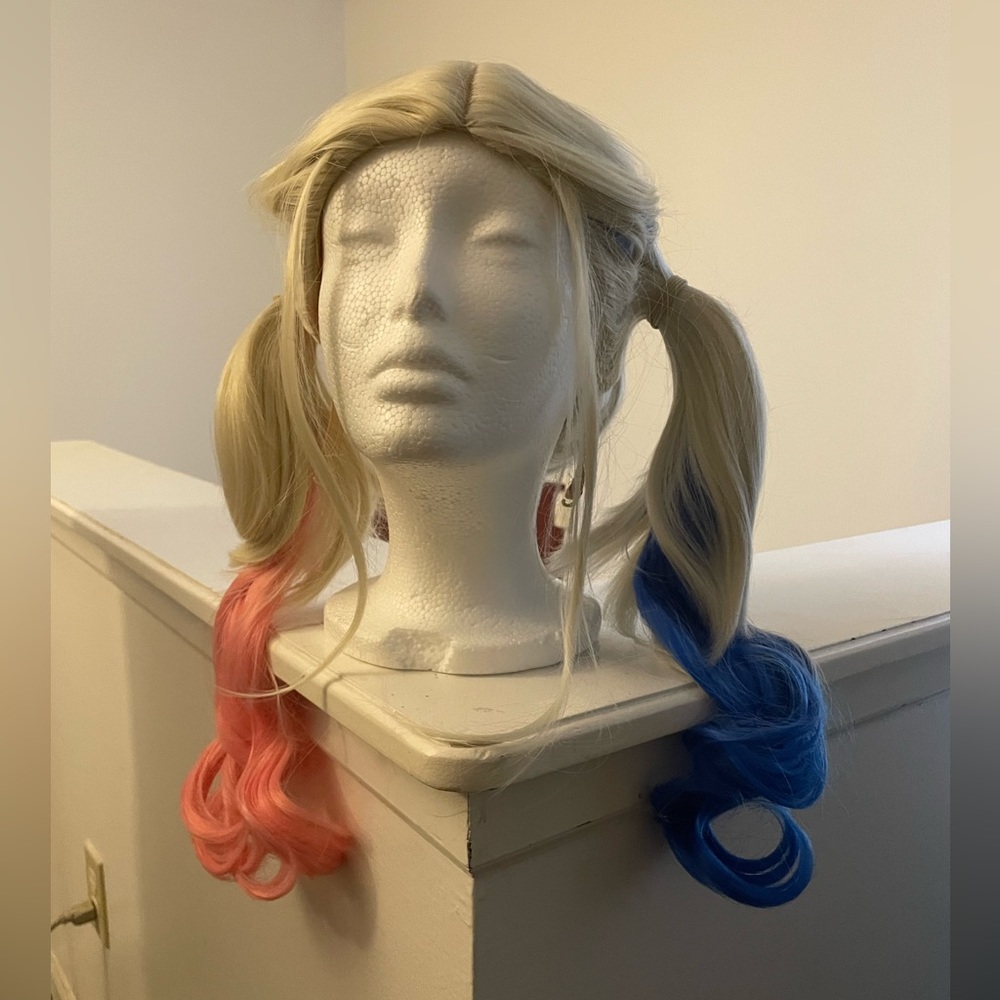 Harley Quinn suicide squad synthetic wig